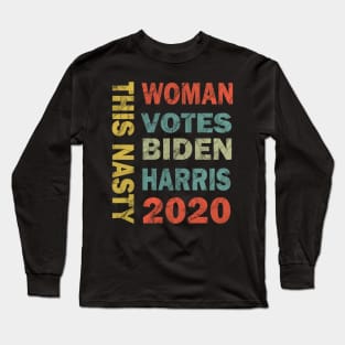 Nasty Woman Cute Retro vintage Tee Long Sleeve T-Shirt